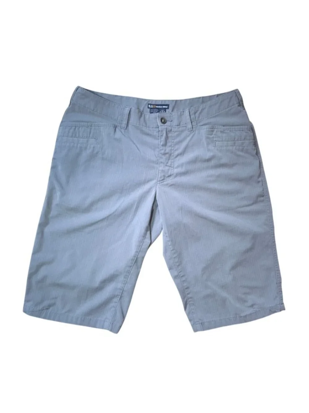 5.11 Tactical Series Mens Gray Cargo Shorts Lightweight Casual Hiking Size 36